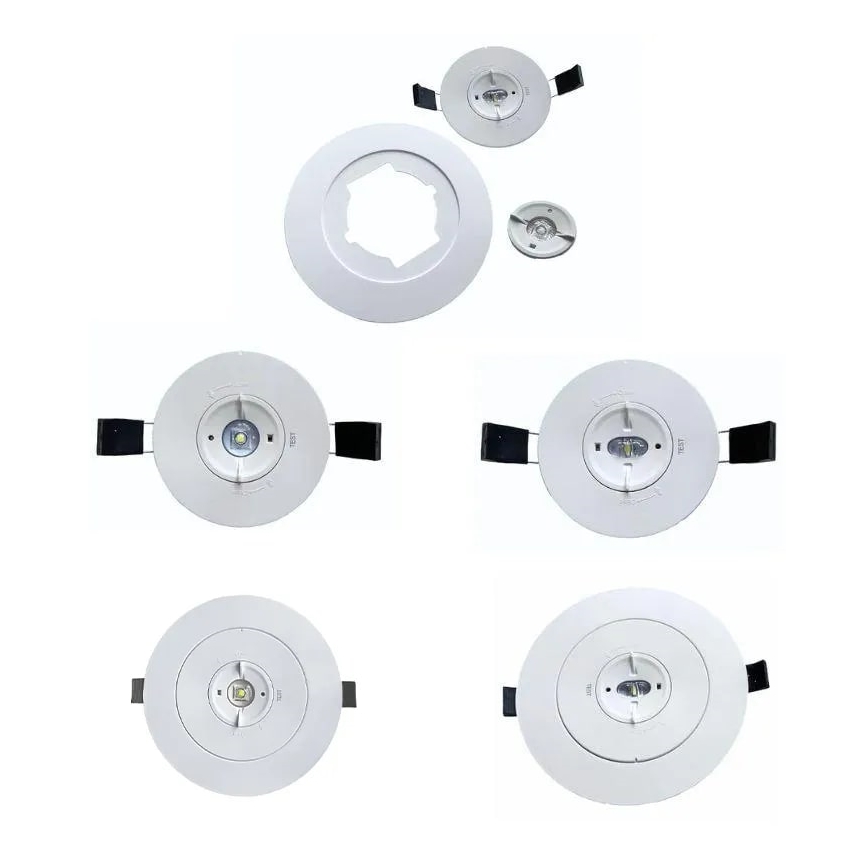 LED Panik ugradbena lampa LED/2W/230V 6000K