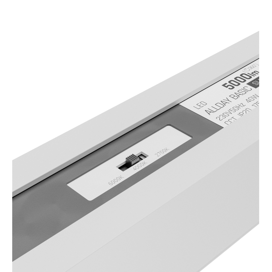 LED Plafonjera ALLDAY BASIC LED/40W/230V 2700/4000/6000K bela