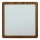 LED Plafonjera BLOCK LED/18W/230V 4200K 22x22 cm braon