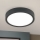LED Plafonjera BULLY LED/12W/230V pr. 14 cm crno