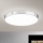 LED Plafonjera BULLY LED/28W/230V pr. 28 cm sjajni krom