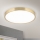 LED Plafonjera BULLY LED/28W/230V pr. 28 cm zlatna