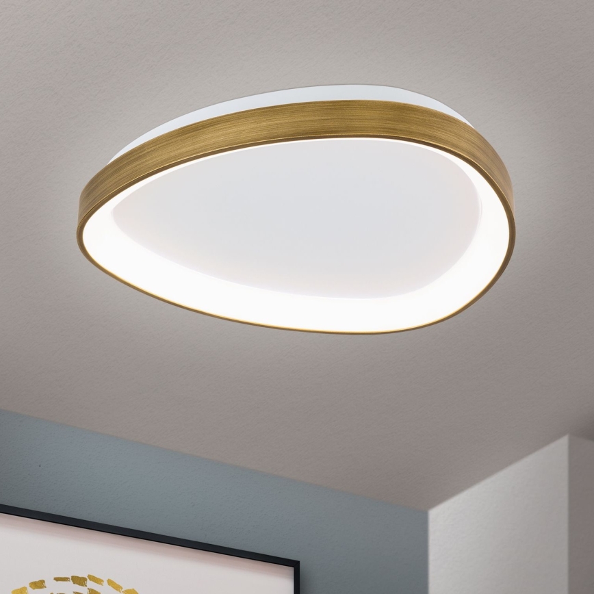 LED Plafonjera CHARLIE LED/35W/230V pr. 45 cm zlatna