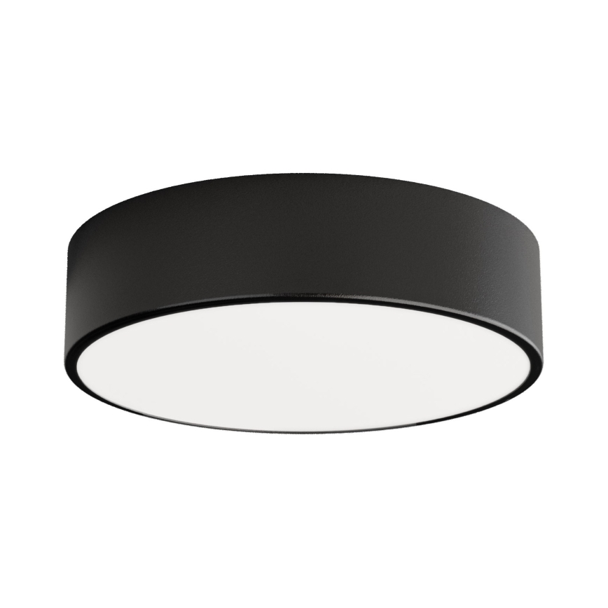 LED Plafonjera CLEO LED/24W/230V 3000K pr. 30 cm crno