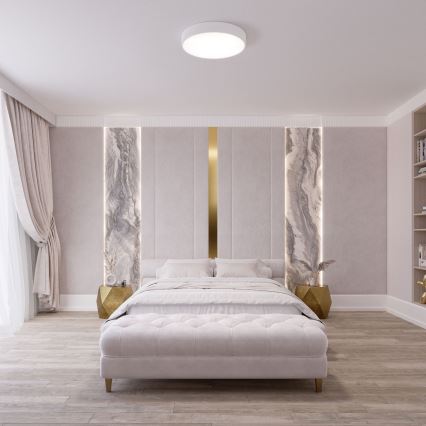 LED Plafonjera CLEO LED/24W/230V 4000K pr. 30 cm bela
