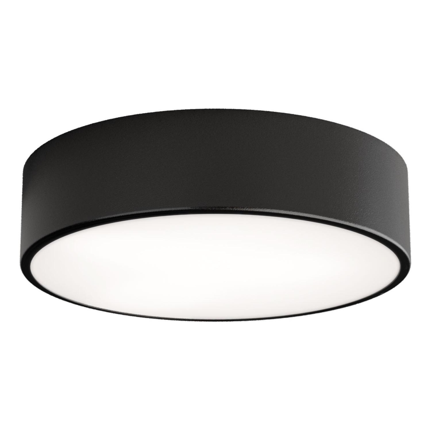 LED Plafonjera CLEO LED/24W/230V 4000K pr. 30 cm crno