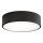 LED Plafonjera CLEO LED/24W/230V 4000K pr. 30 cm crno