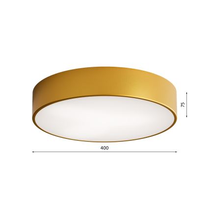 LED Plafonjera CLEO LED/43W/230V 4000K pr. 40 cm zlatna