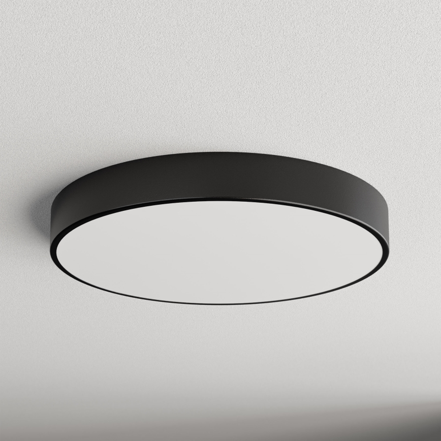 LED Plafonjera CLEO LED/69W/230V 4000K pr. 60 cm crno