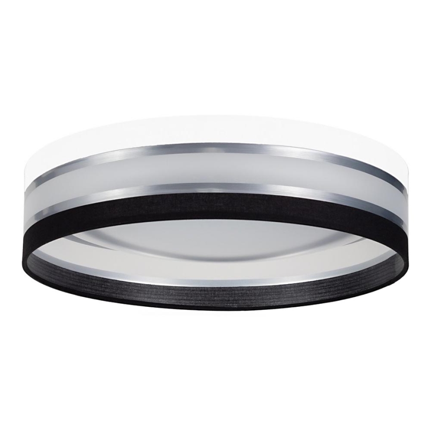 LED Plafonjera CORAL 1xLED/24W/230V crno/bela
