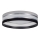 LED Plafonjera CORAL 1xLED/24W/230V crno/sivo