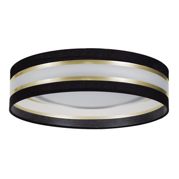 LED Plafonjera CORAL GOLD 1xLED/24W/230V crno/zlatna