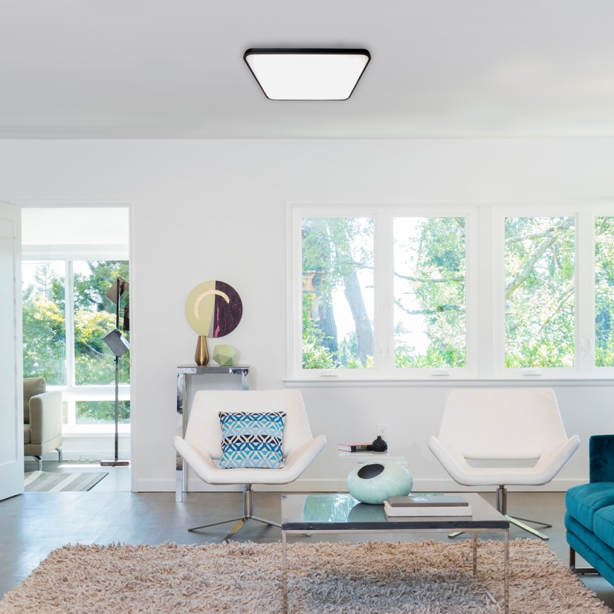 LED Plafonjera FABIO LED/23W/230V crno