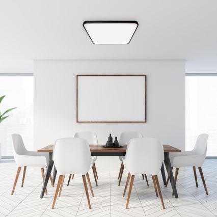 LED Plafonjera FABIO LED/35W/230V crno