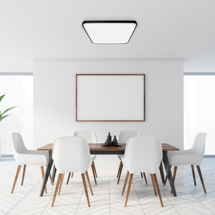 LED Plafonjera FABIO LED/35W/230V crno