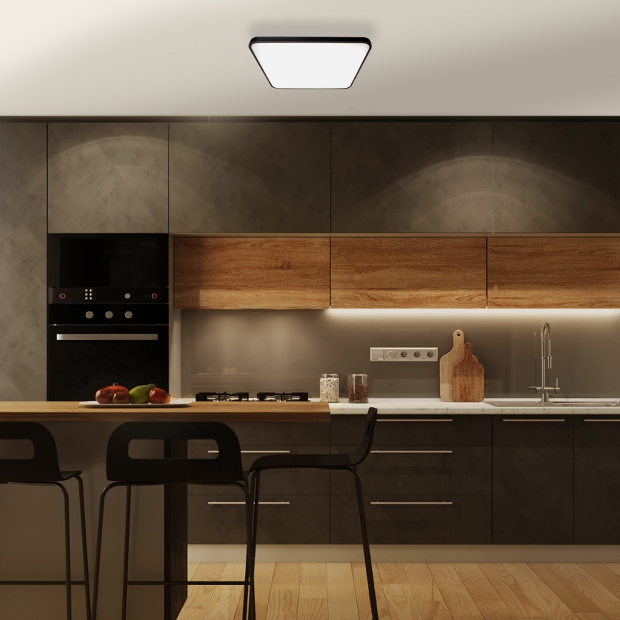 LED Plafonjera FABIO LED/35W/230V crno