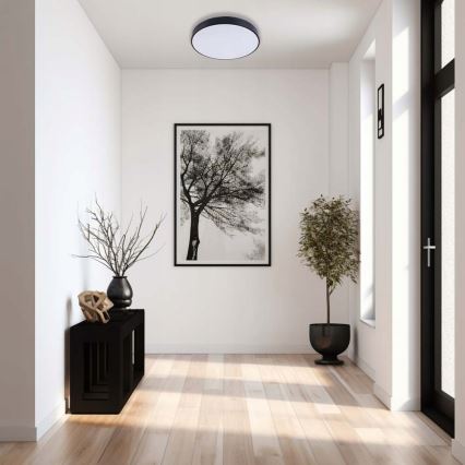 LED Plafonjera FELIZ LED/30W/230V 4000K pr. 30 cm crno