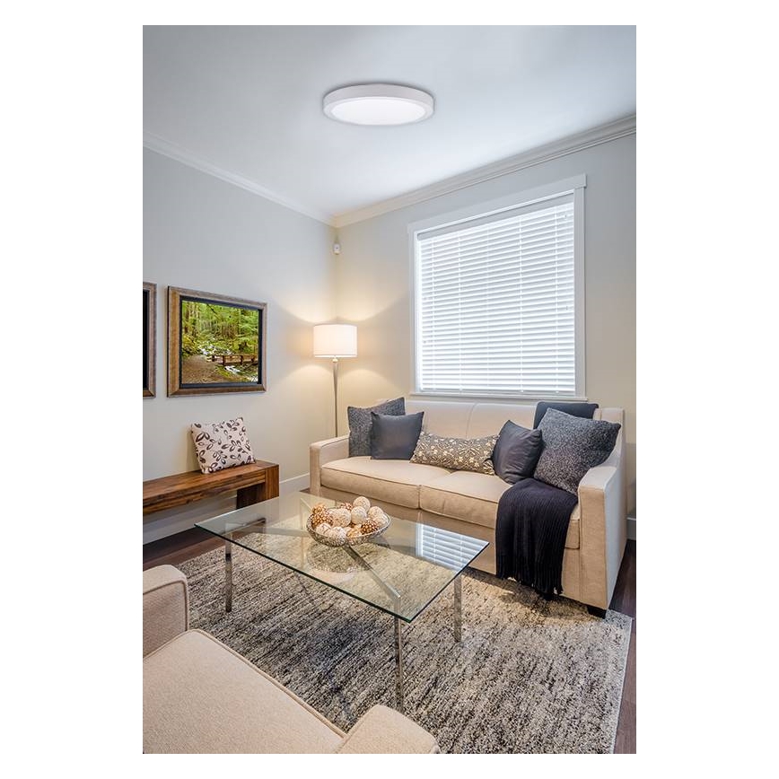 LED Plafonjera FENIX LED/32W/230V 3800K pr. 40 cm snežno bela