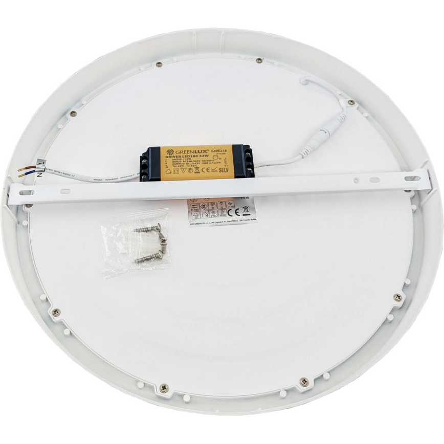 LED Plafonjera FENIX LED/32W/230V 3800K pr. 40 cm snežno bela