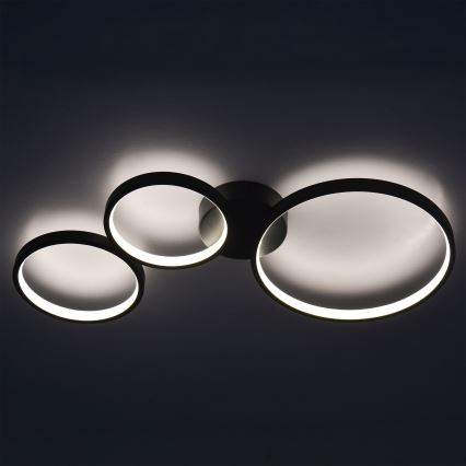 LED Plafonjera FLAMENCO LED/33W/230V 4000K crno