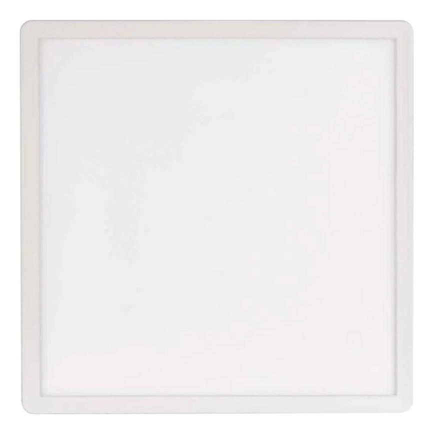 LED Plafonjera FLORI LED/18W/230V 4000K bela 29x29 cm