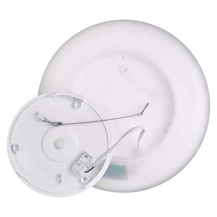LED Plafonjera FLORI LED/18W/230V 4000K bela pr. 29 cm