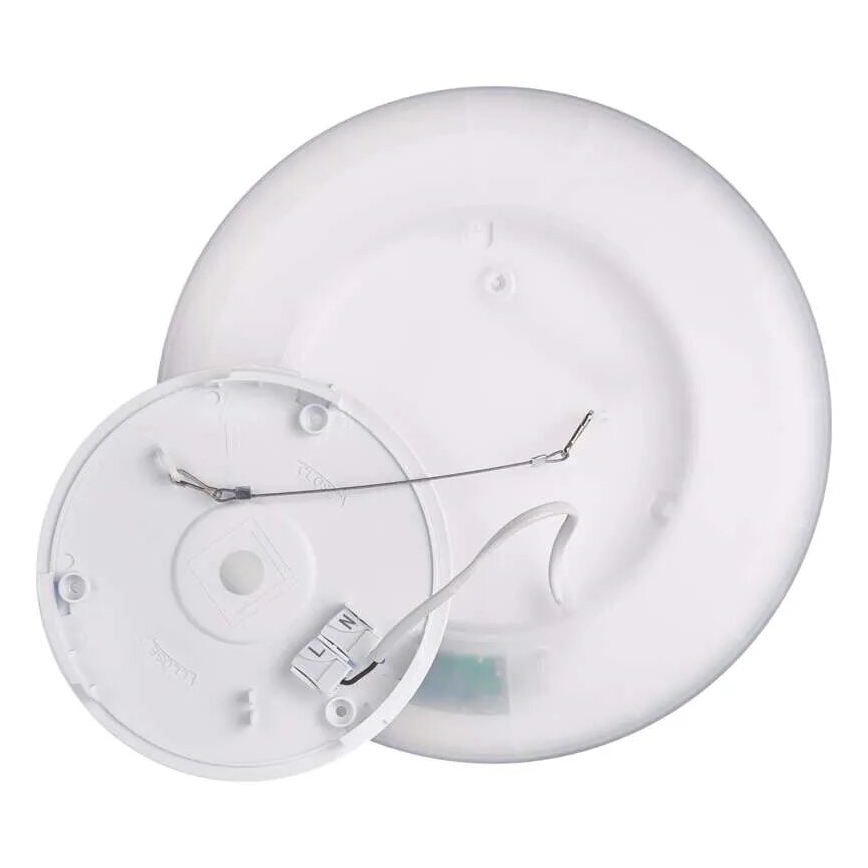 LED Plafonjera FLORI LED/18W/230V 4000K bela pr. 29 cm