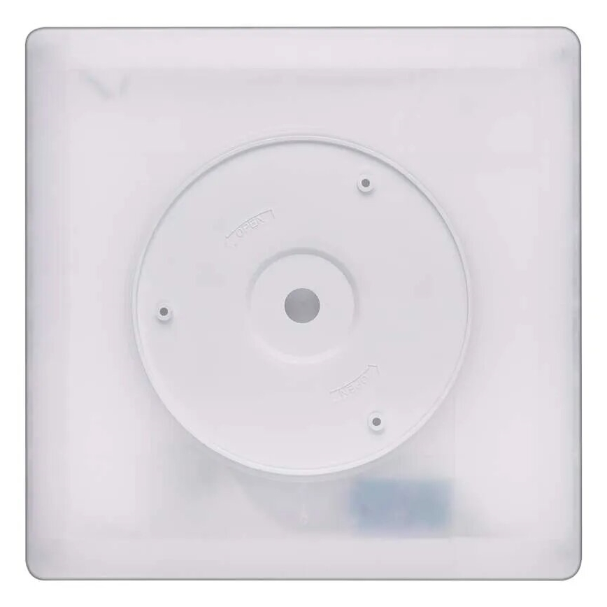 LED Plafonjera FLORI LED/18W/230V 4000K crno 29x29 cm