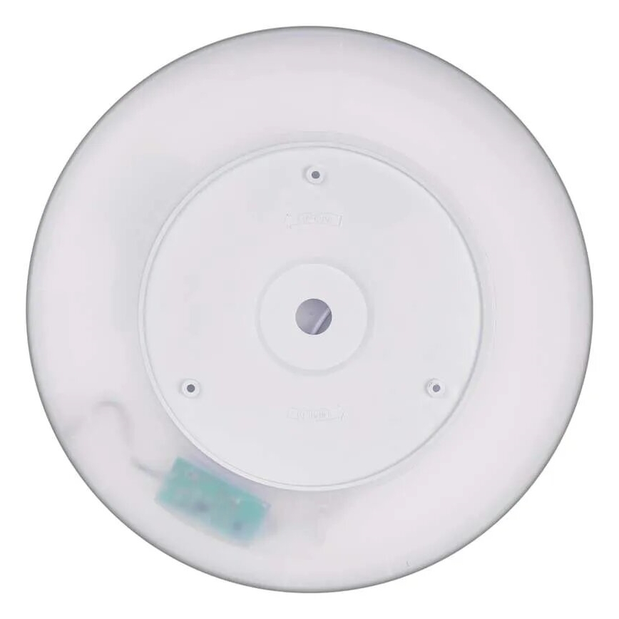 LED Plafonjera FLORI LED/18W/230V 4000K crno pr. 29 cm