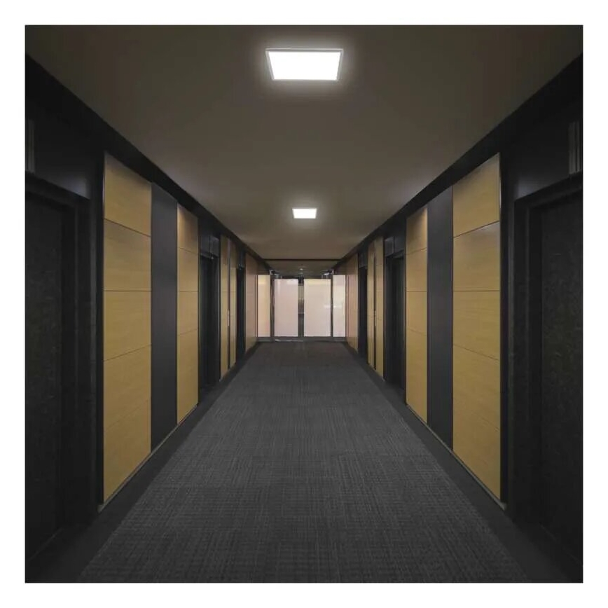 LED Plafonjera FLORI LED/22W/230V 4000K bela 42x42 cm
