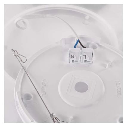 LED Plafonjera FLORI LED/22W/230V 4000K bela 42x42 cm
