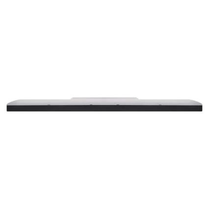 LED Plafonjera FLORI LED/22W/230V 4000K crno 42x42 cm
