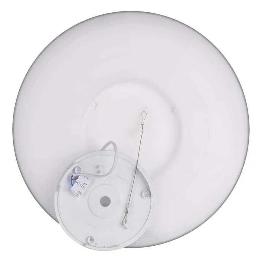 LED Plafonjera FLORI LED/22W/230V 4000K crno pr. 42 cm