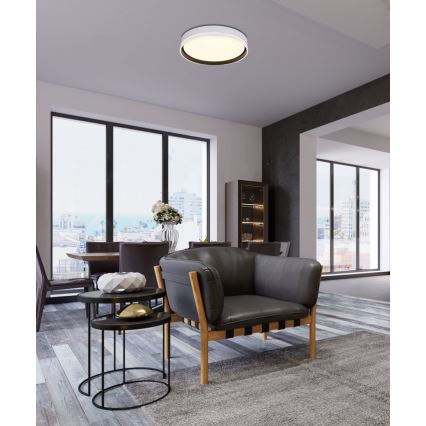 LED Plafonjera FLORIDA LED/24W/230V bela