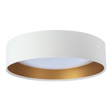LED Plafonjera GALAXY 1xLED/24W/230V bela/zlatna