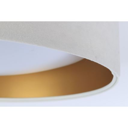 LED Plafonjera GALAXY 1xLED/24W/230V bela/zlatna