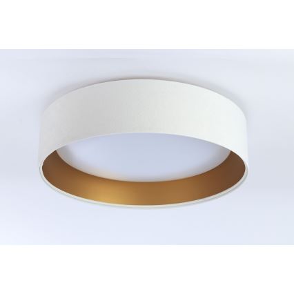 LED Plafonjera GALAXY 1xLED/24W/230V bela/zlatna