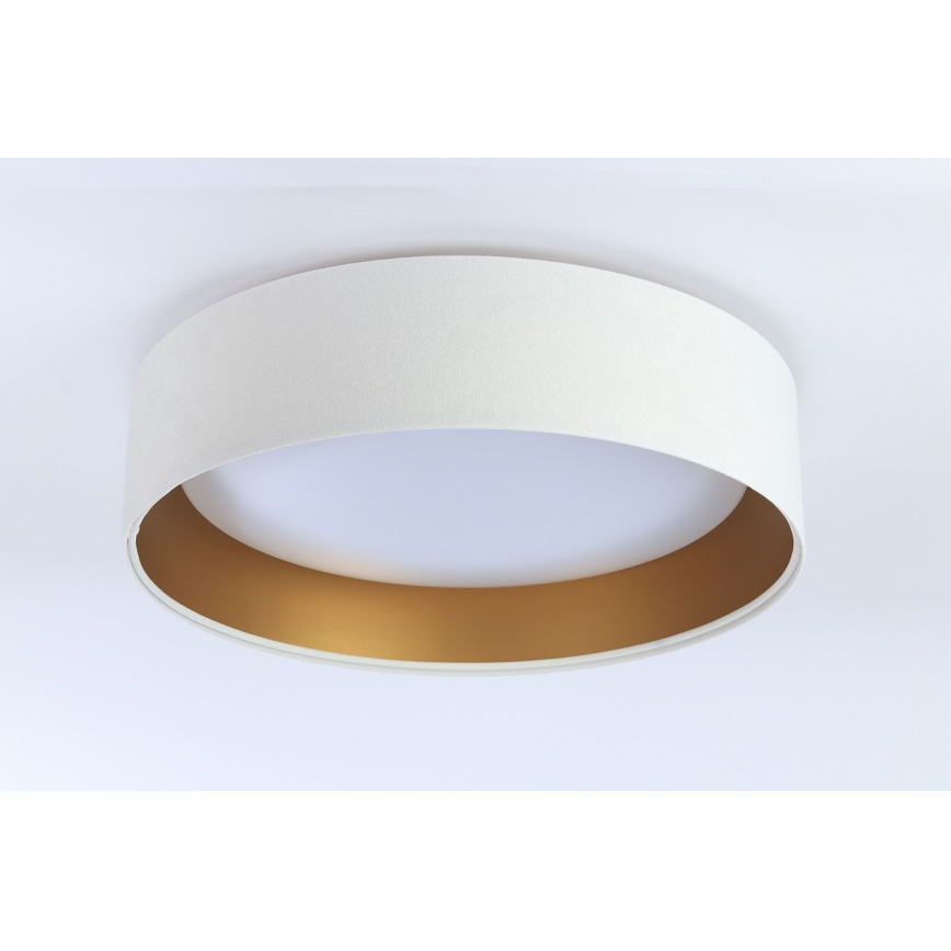 LED Plafonjera GALAXY 1xLED/24W/230V bela/zlatna