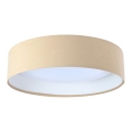 LED Plafonjera GALAXY 1xLED/24W/230V bež/bela