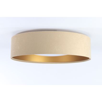 LED Plafonjera GALAXY 1xLED/24W/230V bež/zlatna
