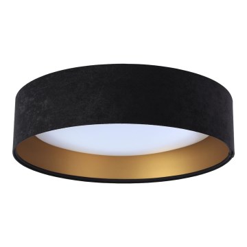 LED Plafonjera GALAXY 1xLED/24W/230V crno/zlatna