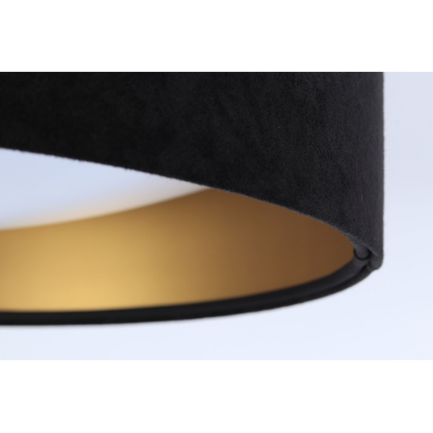 LED Plafonjera GALAXY 1xLED/24W/230V crno/zlatna