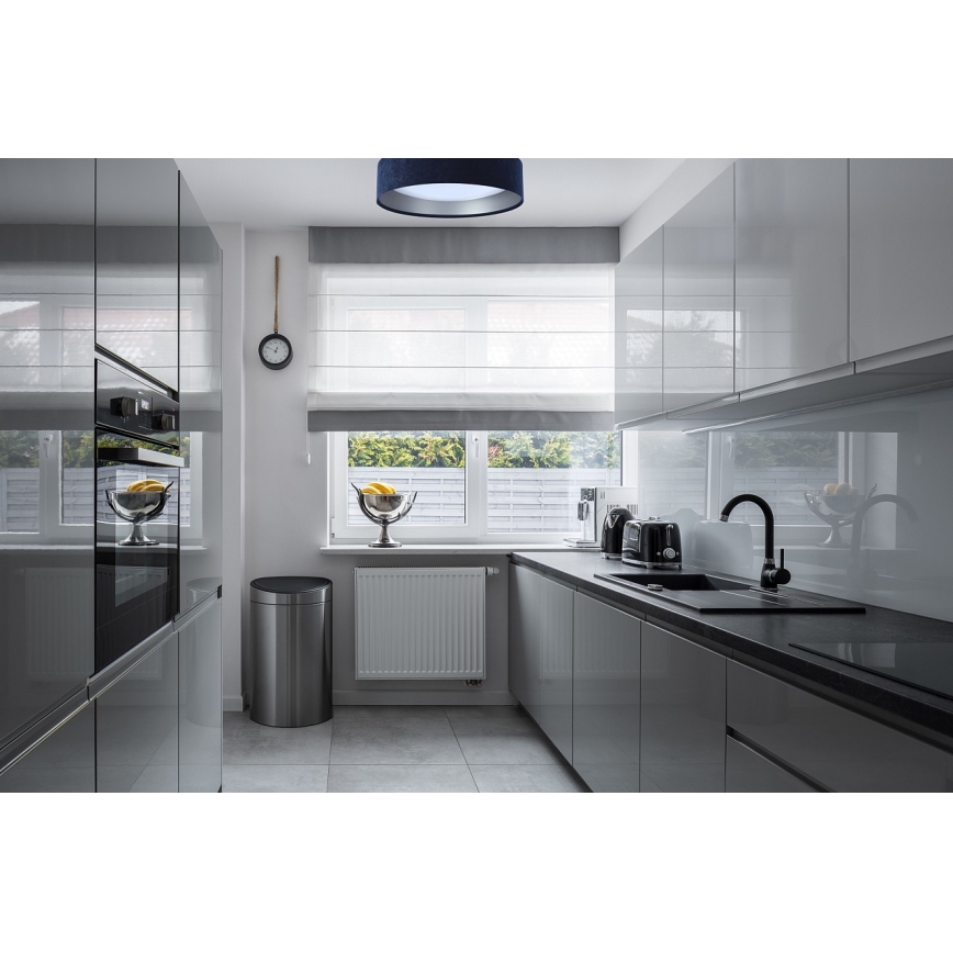 LED Plafonjera GALAXY 1xLED/24W/230V plava/srebrno