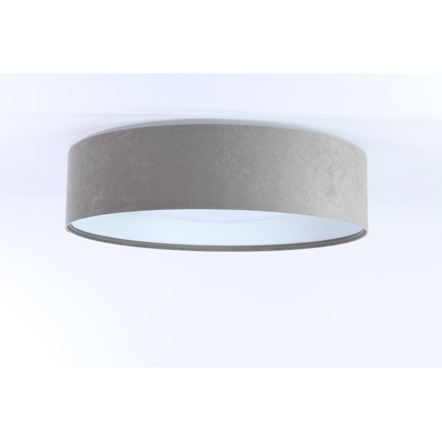 LED Plafonjera GALAXY 1xLED/24W/230V sivo/bela