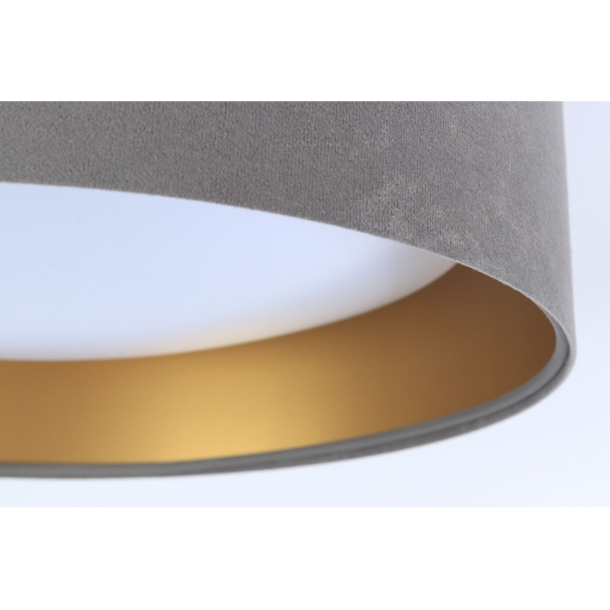 LED Plafonjera GALAXY 1xLED/24W/230V sivo/zlatna