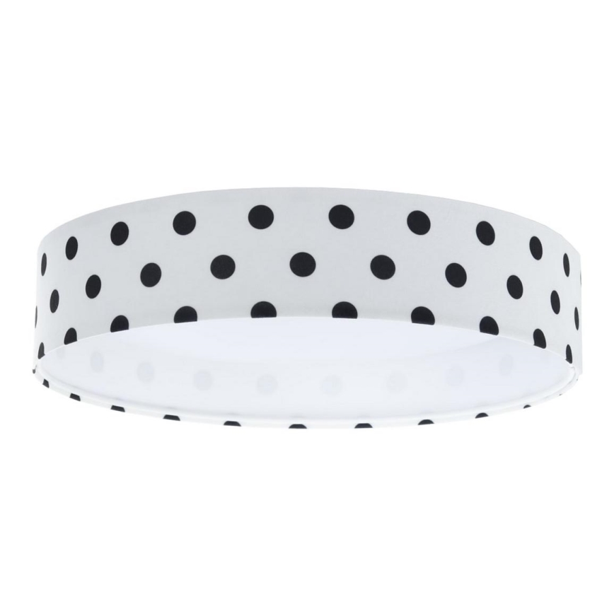 LED Plafonjera GALAXY KIDS LED/24W/230V tačkice bela/crno
