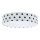 LED Plafonjera GALAXY KIDS LED/24W/230V tačkice bela/crno
