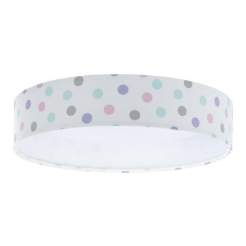 LED Plafonjera GALAXY KIDS LED/24W/230V tačkice šarena