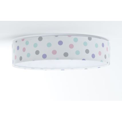 LED Plafonjera GALAXY KIDS LED/24W/230V tačkice šarena