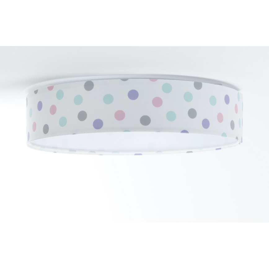 LED Plafonjera GALAXY KIDS LED/24W/230V tačkice šarena